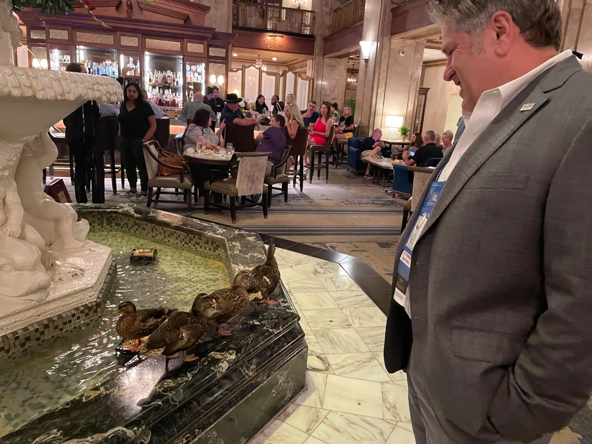 Nick Inspecting The Troops